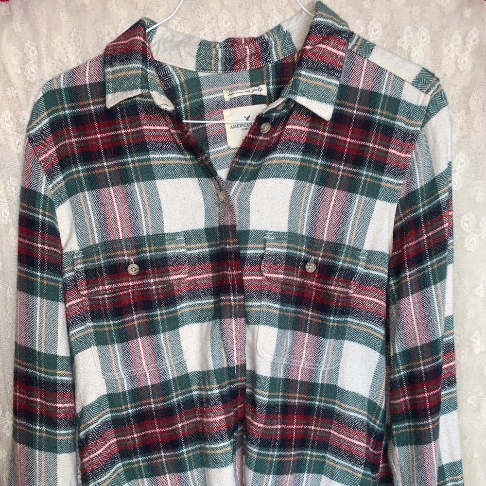 Flannel button up